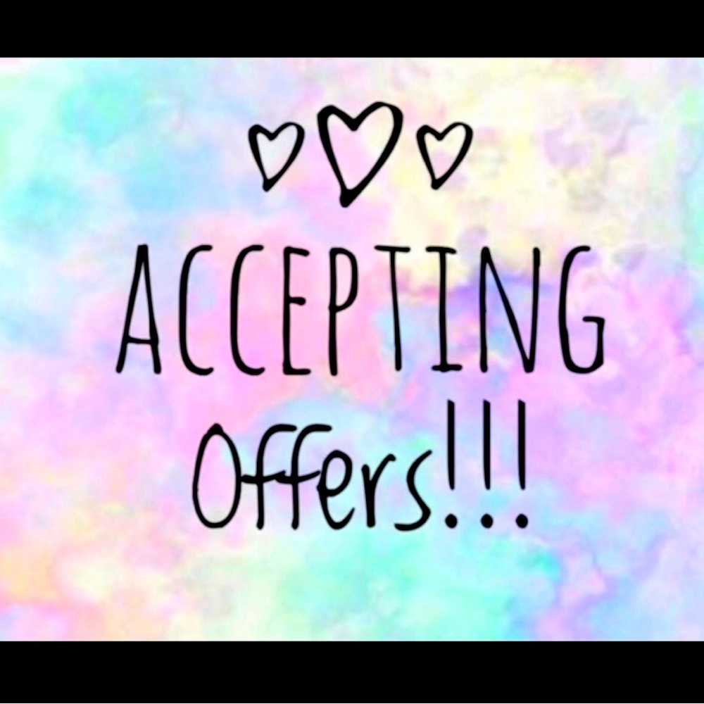 Offers are welcome